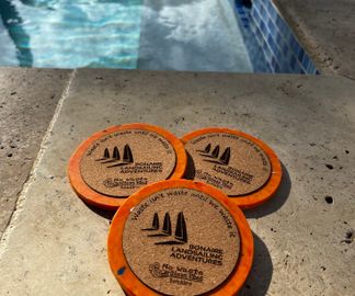 Coaster with logo of your brand